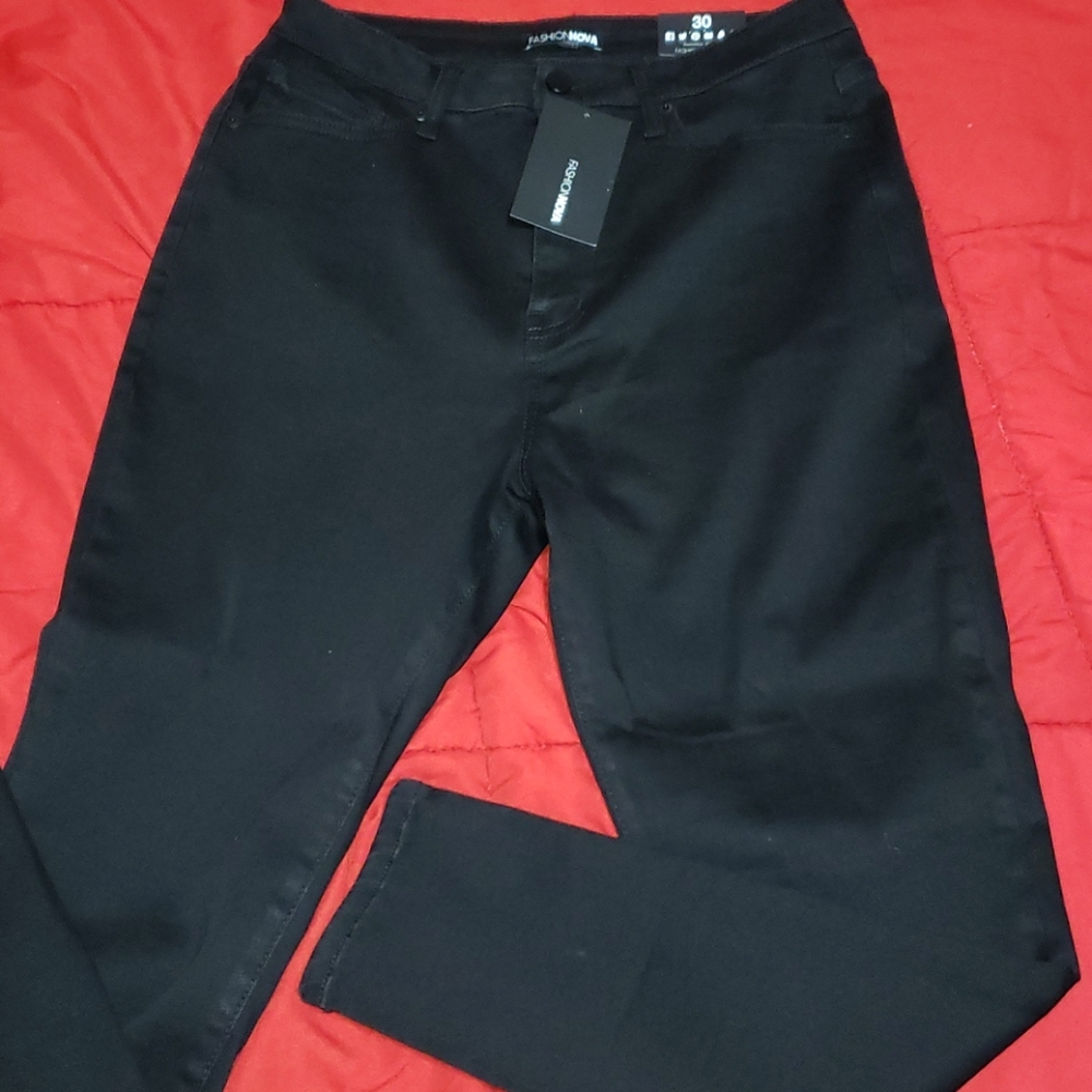 Black High Rise Jeans